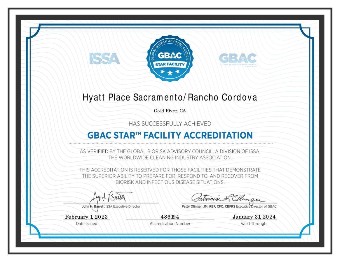 Hyatt Place Sacramento Rancho Cordova Esterno foto
